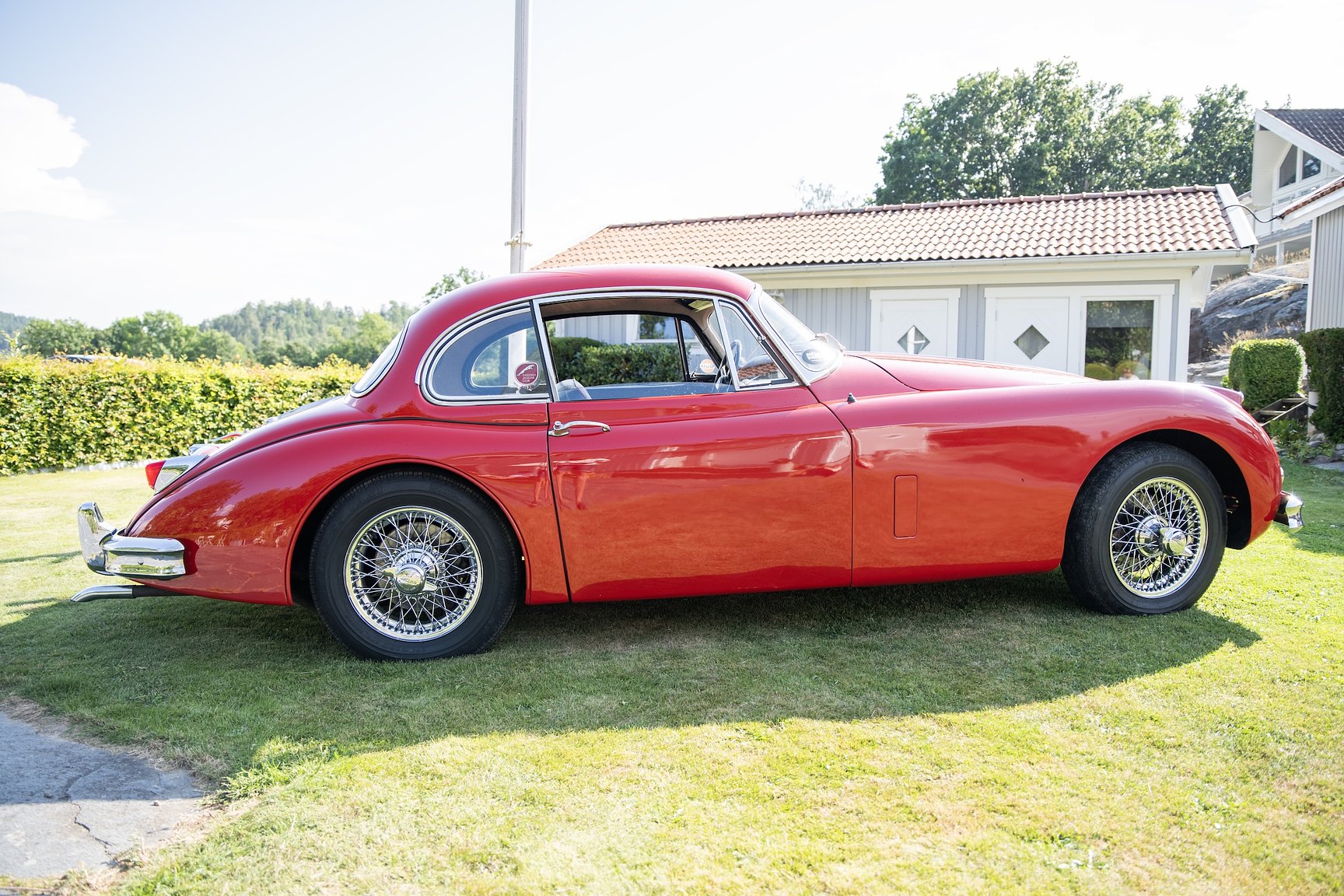 Exterior image of 1959 Jaguar XK 150