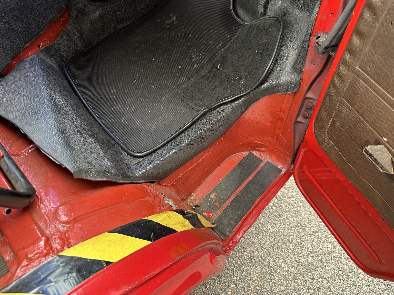 Interiörbild 1983 Volkswagen LT46 bärgare (28)