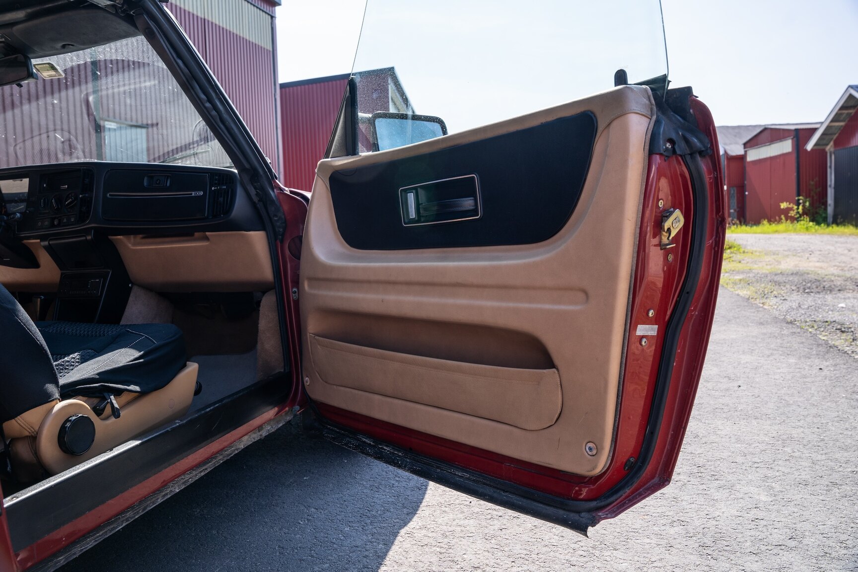 Interiörbild 1988 Saab 900 Turbo Convertible