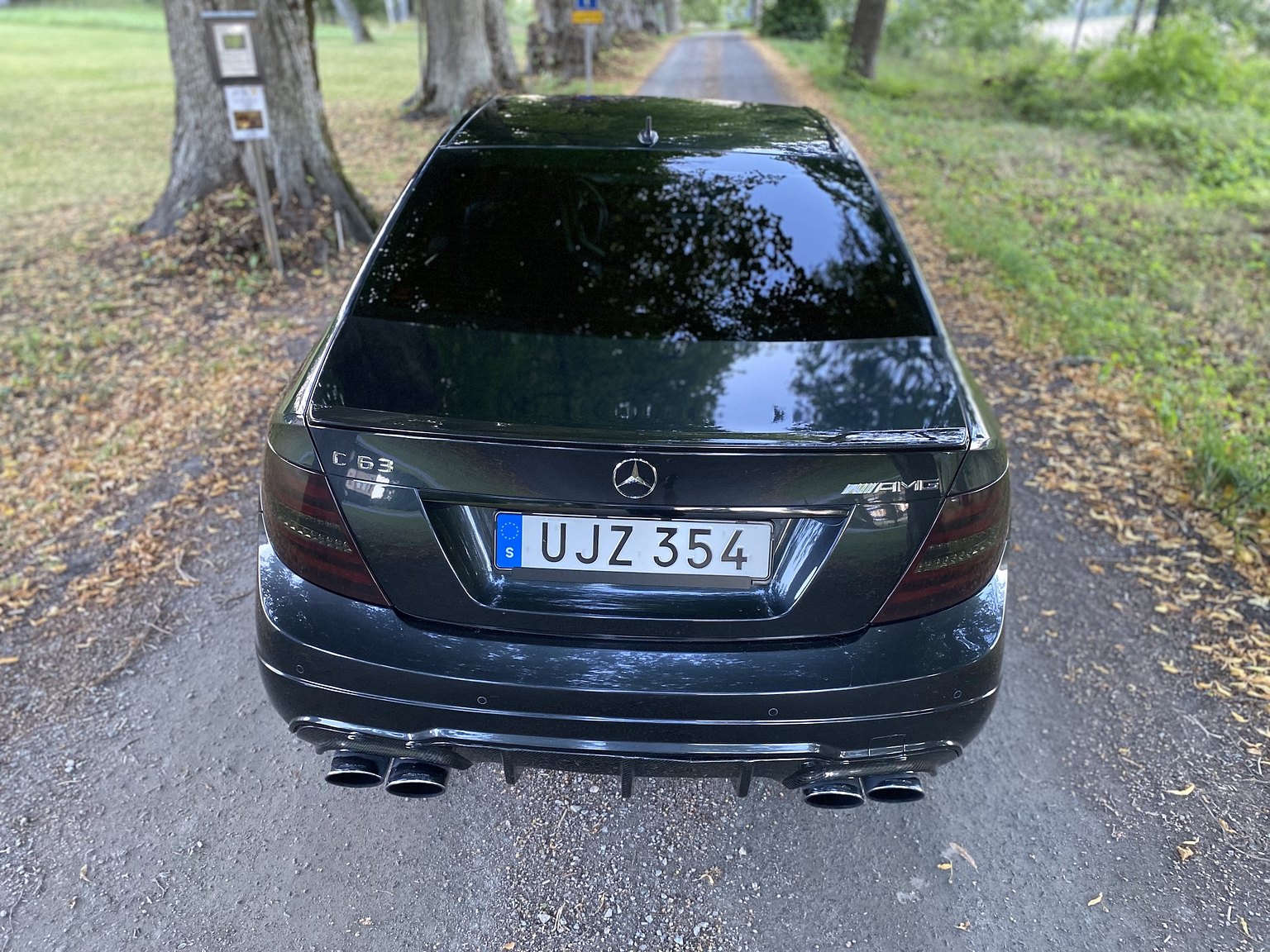 Exterior image of 2011 Mercedes-Benz C 63 AMG
