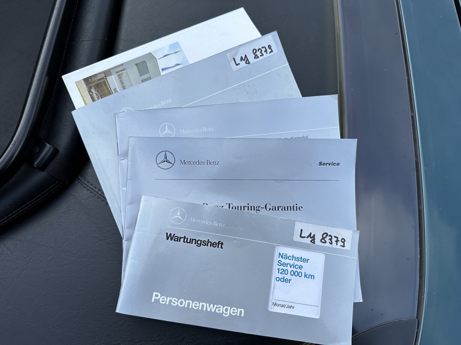 Dokumentation för 1995 Mercedes-Benz SL 500 (4)