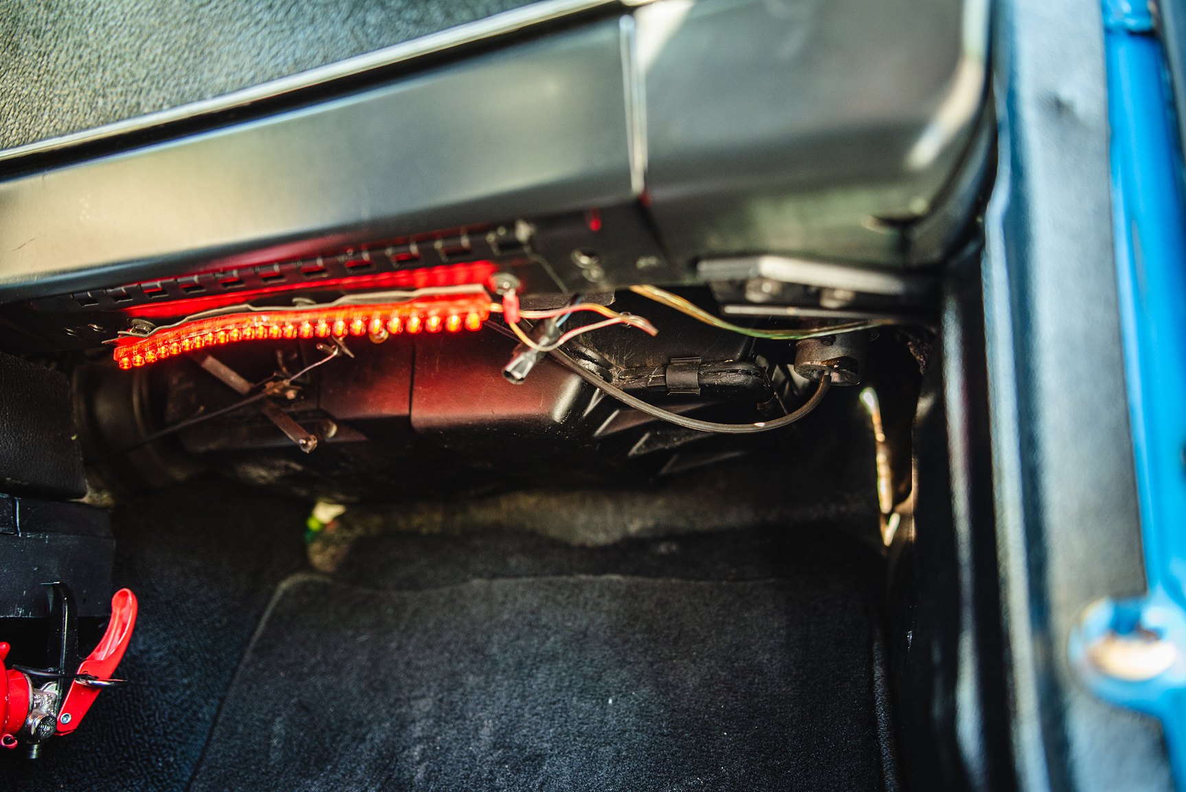 Interiörbild 1971 Ford Mustang Mach 1
