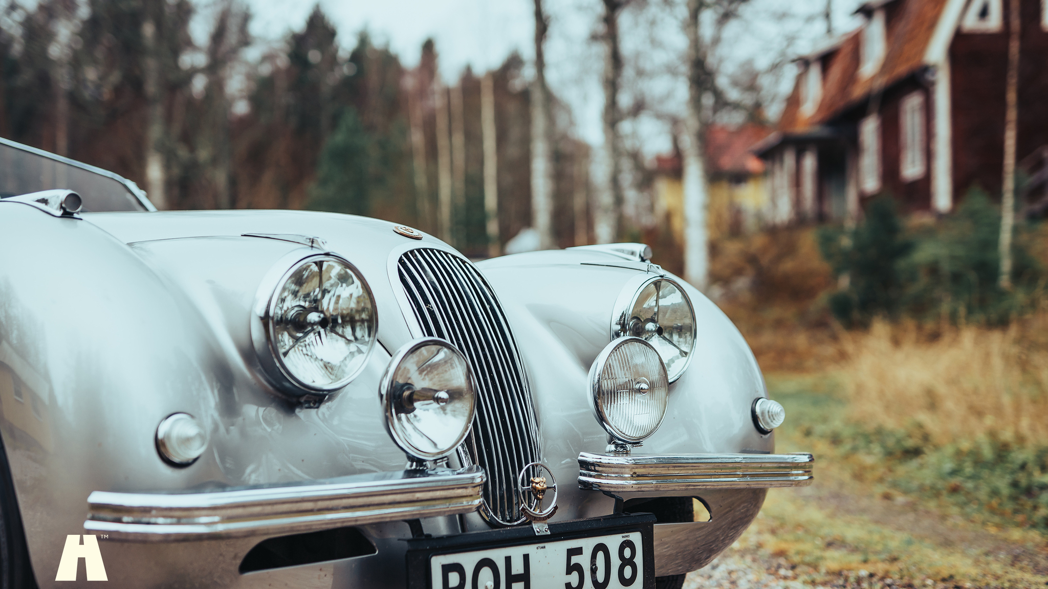 Exterior image of 1951 Jaguar XK120