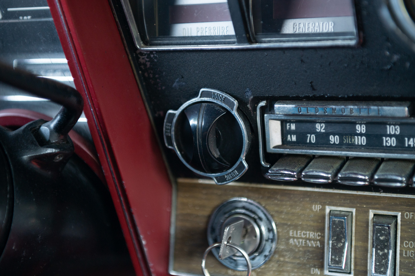 Interiörbild 1968 Oldsmobile Toronado (10)