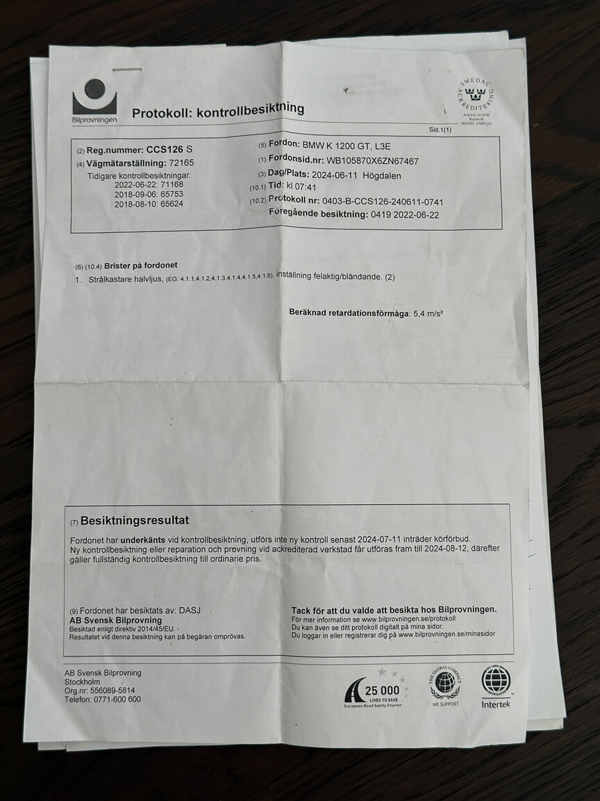 Documentation for 2006 BMW K 1200 GT  (10)