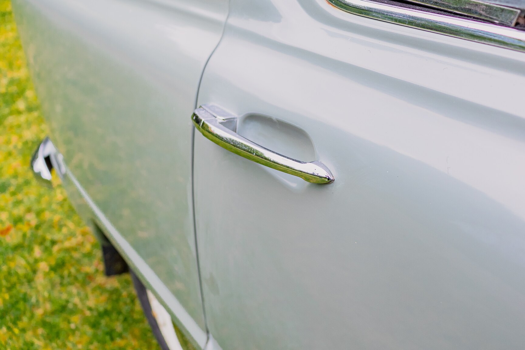 Exteriörbild på 1955 Austin A50
