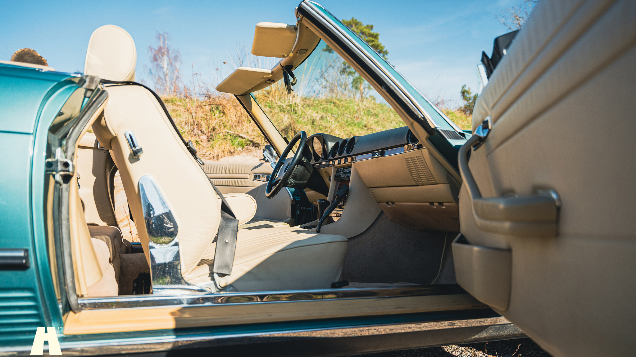 Interiörbild 1985 Mercedes-Benz 380 SL