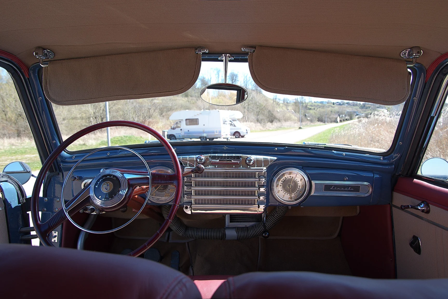 Interiörbild 1947 Lincoln Continental CoupÉ / 1946 (5)