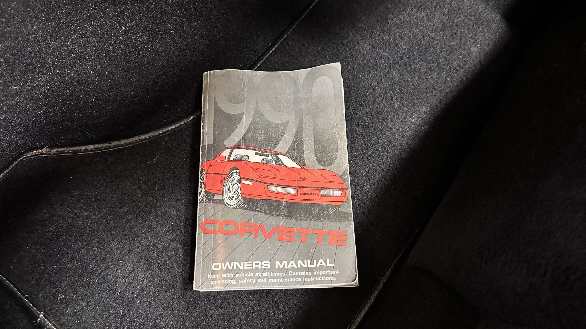 Dokumentation, 1990 Chevrolet Corvette C4 Cabriolet