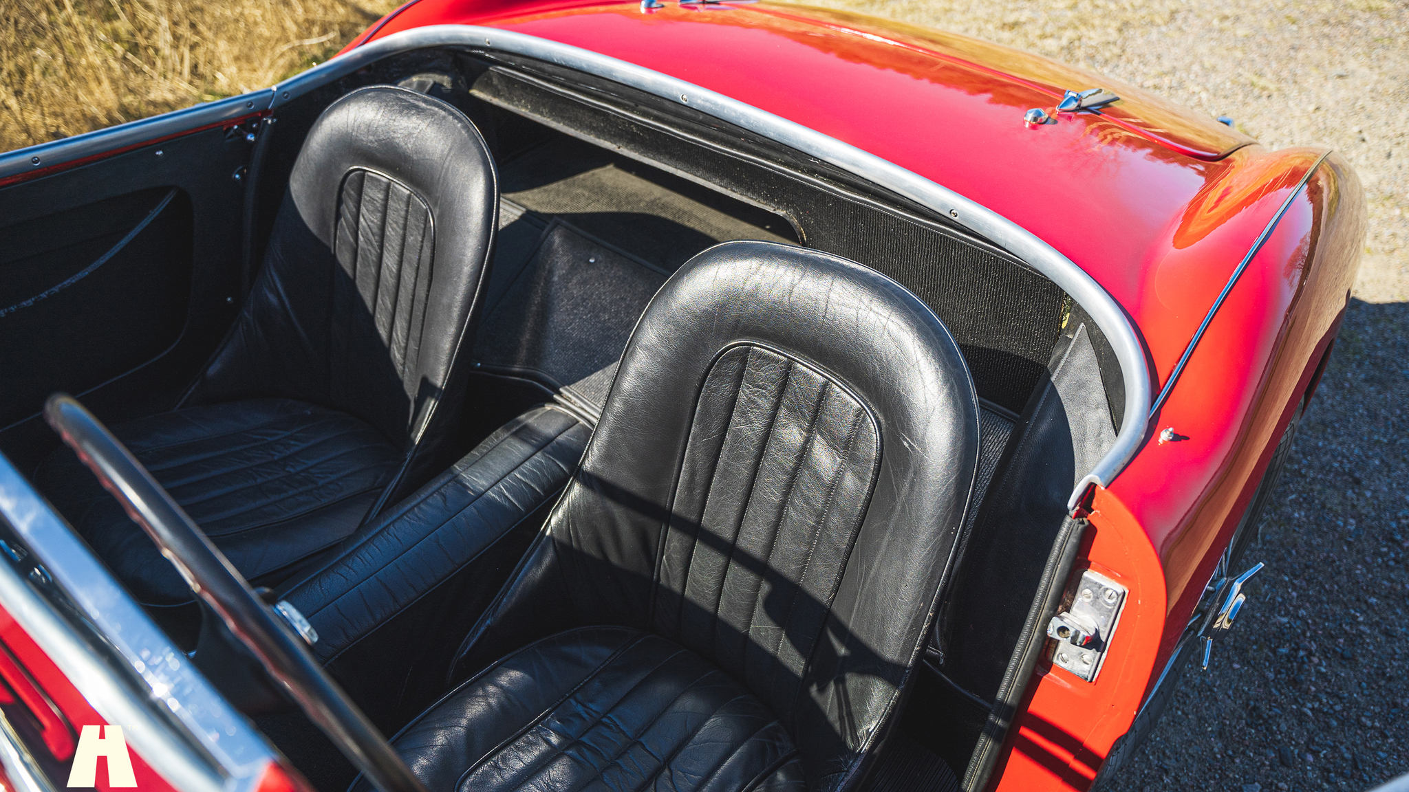 Interiörbild 1954 Austin Healey 100 BN1 (5)