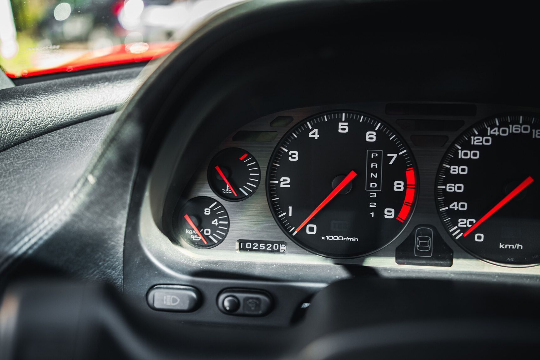 Interiörbild 1992 Honda NSX 3.0