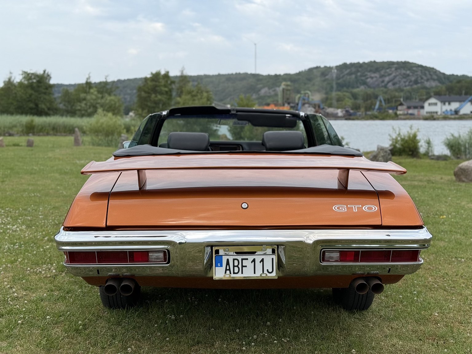 Exteriörbild på 1971 Pontiac GTO 455 HO Convertible 
