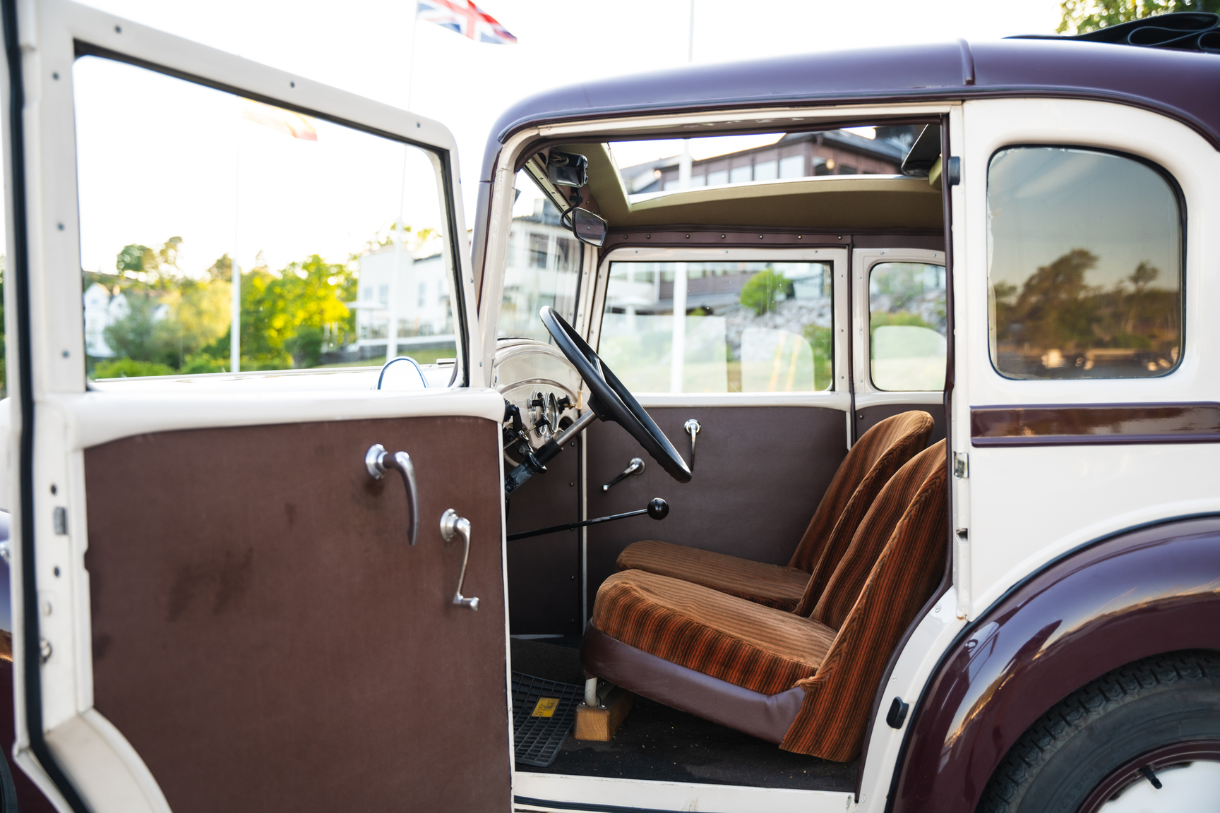 Innenraumfoto von 1938 American Bantam Model 30 Coupé