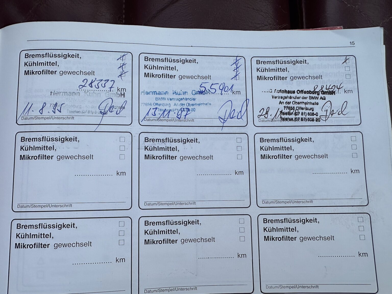 Documentation for 1993 BMW 325i Convertible