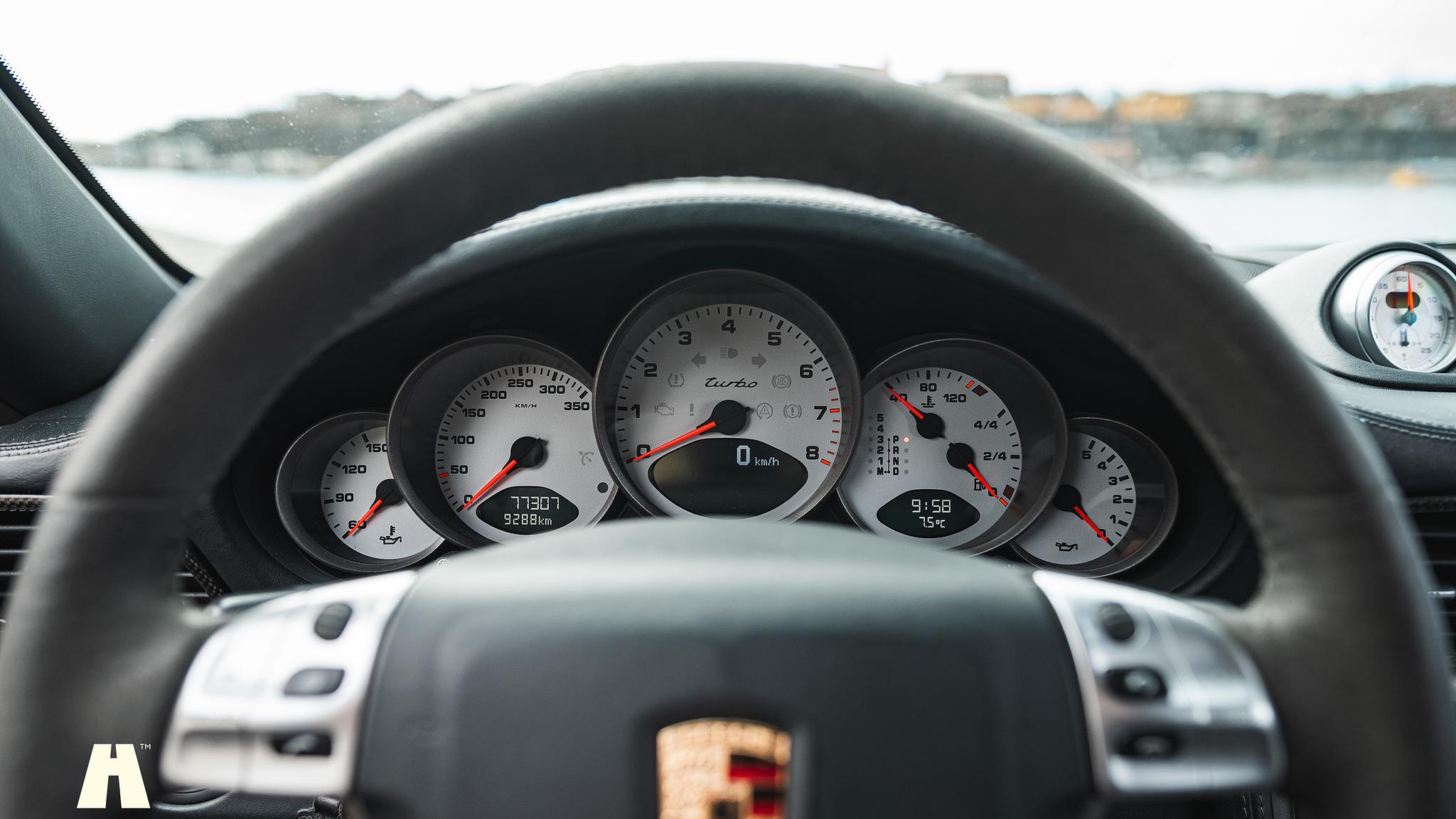 Interiörbild 2007 Porsche 997 Turbo