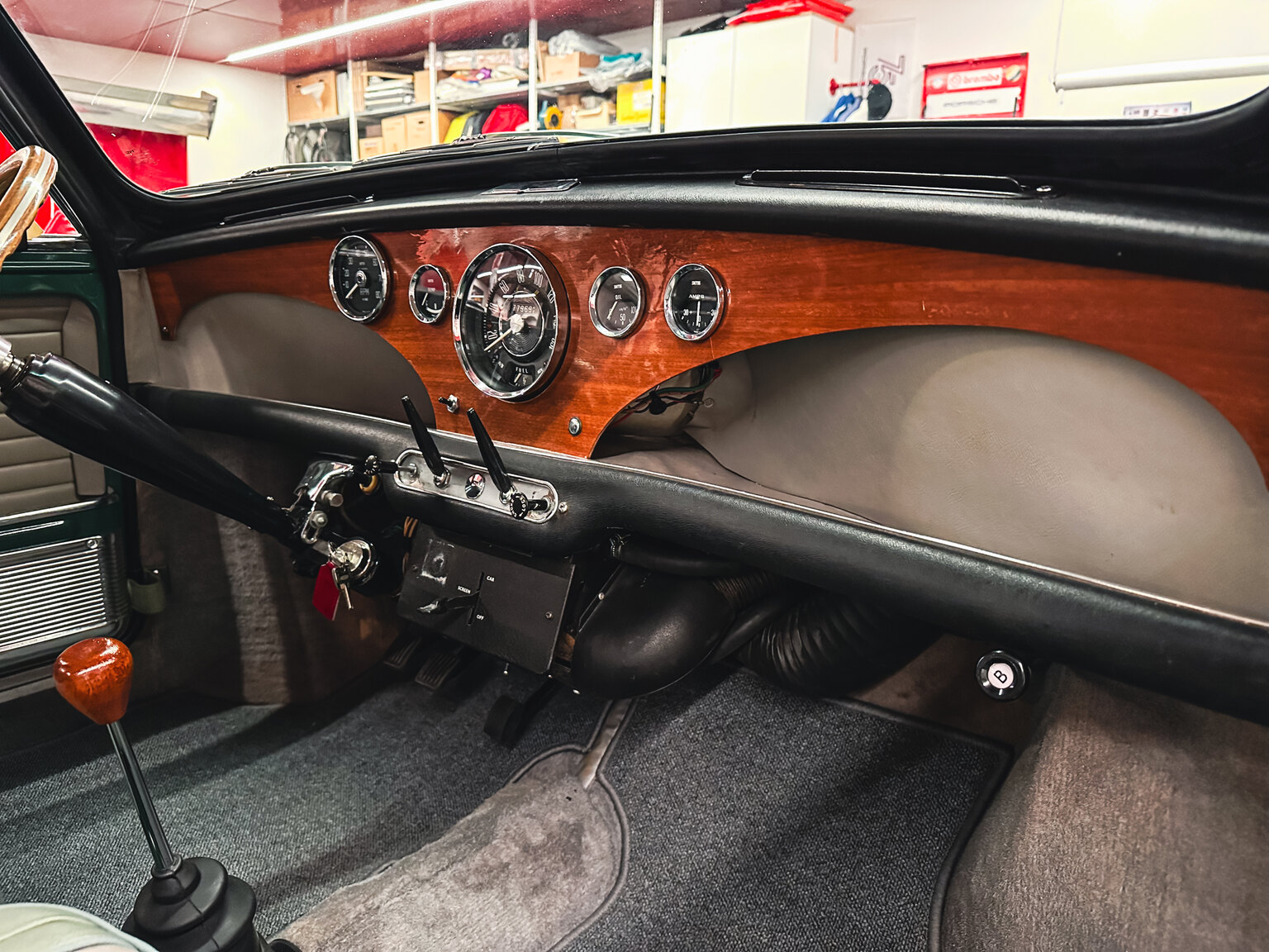 Interior image of 1965 Austin Cooper