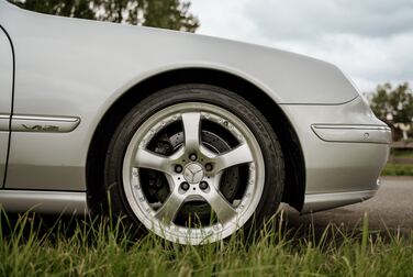 Exterior image of 2002 Mercedes-Benz CL 600