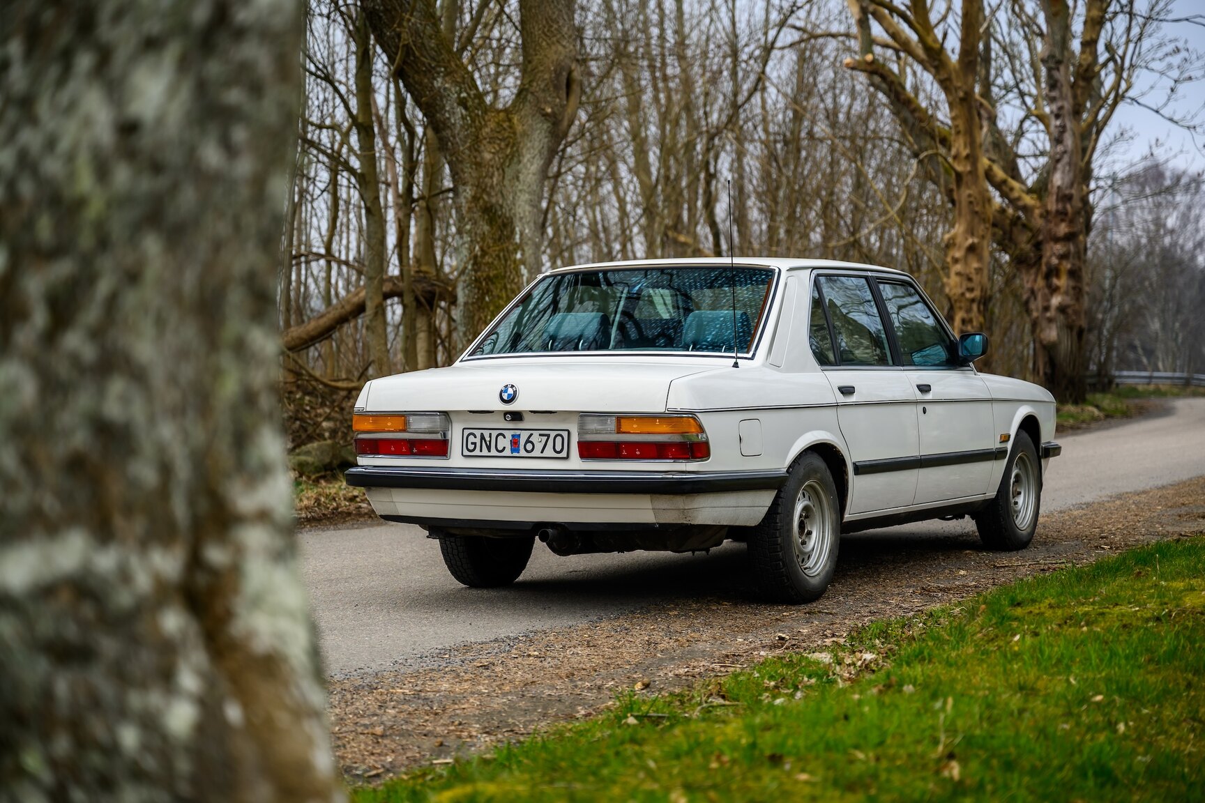 Exterior image of 1986 BMW 520i