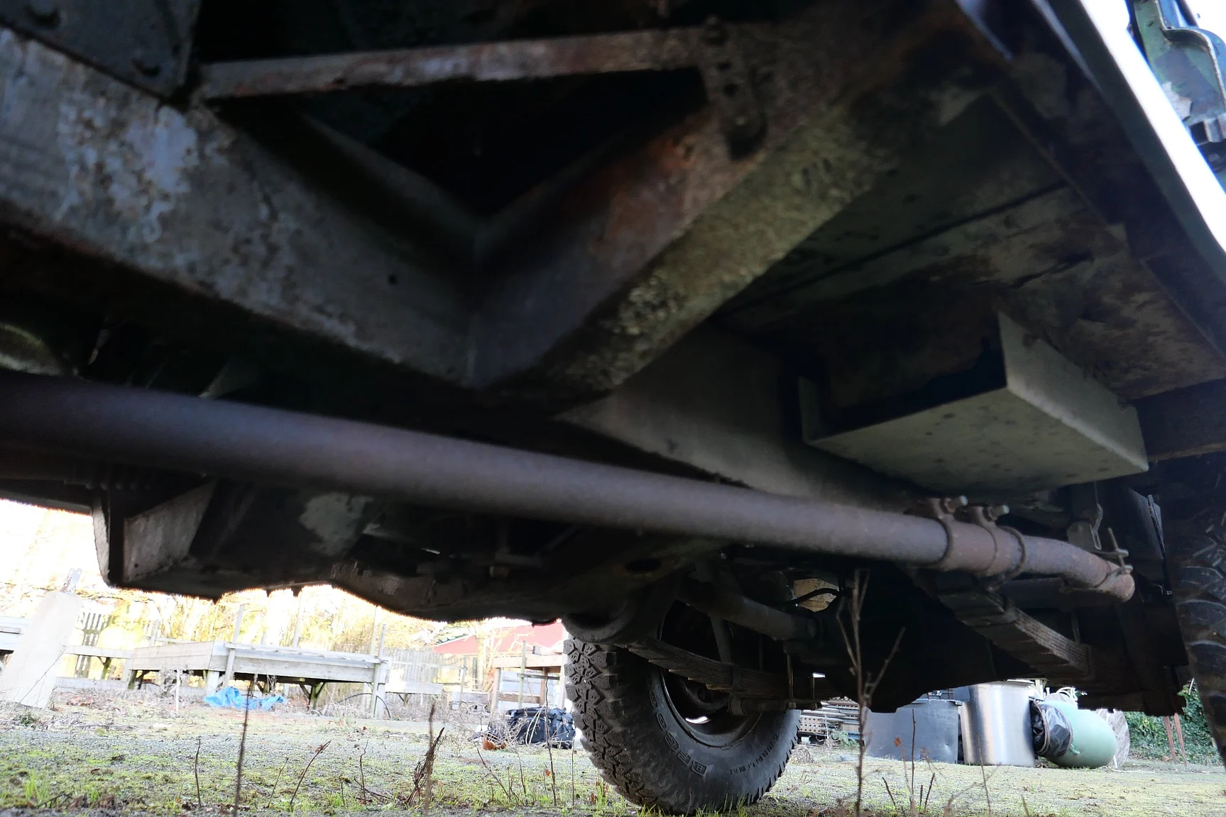 Aussenfoto 1970 Land Rover Series 2 88 Pick up (38)