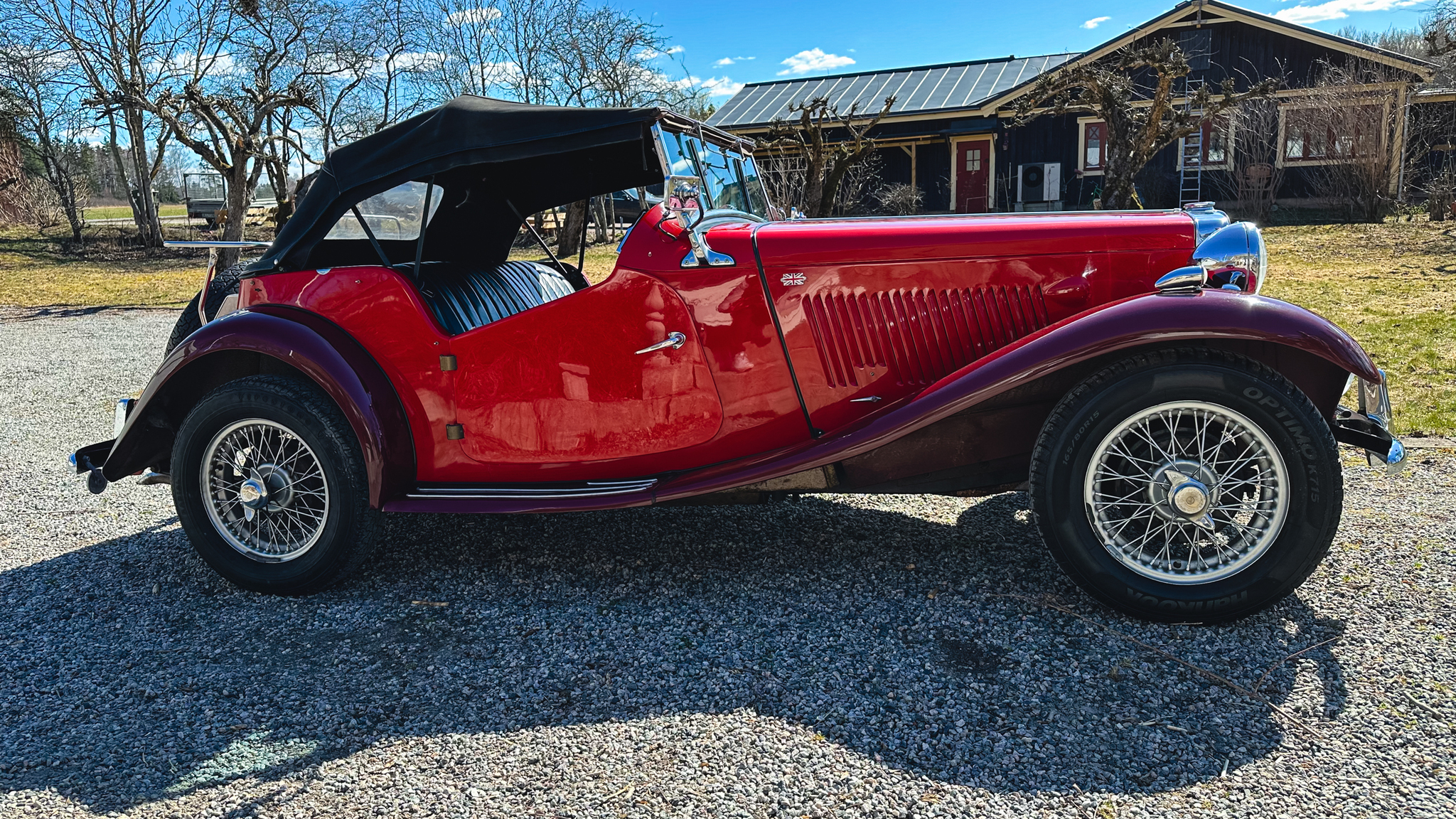 Aussenfoto 1951 MG TD MIDGET