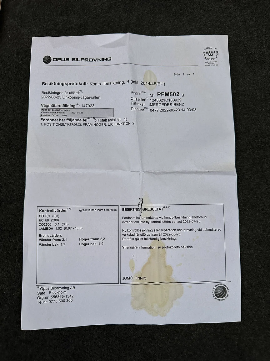 Dokumentation, 1993 Mercedes-Benz E 320 "AMG" (4)