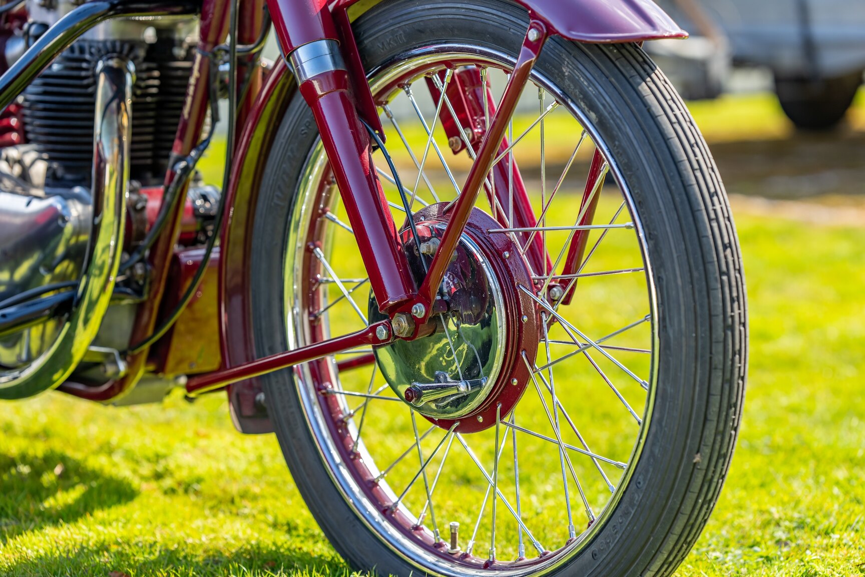 Aussenfoto 1954 Ariel FH 650 Huntsmaster Twin