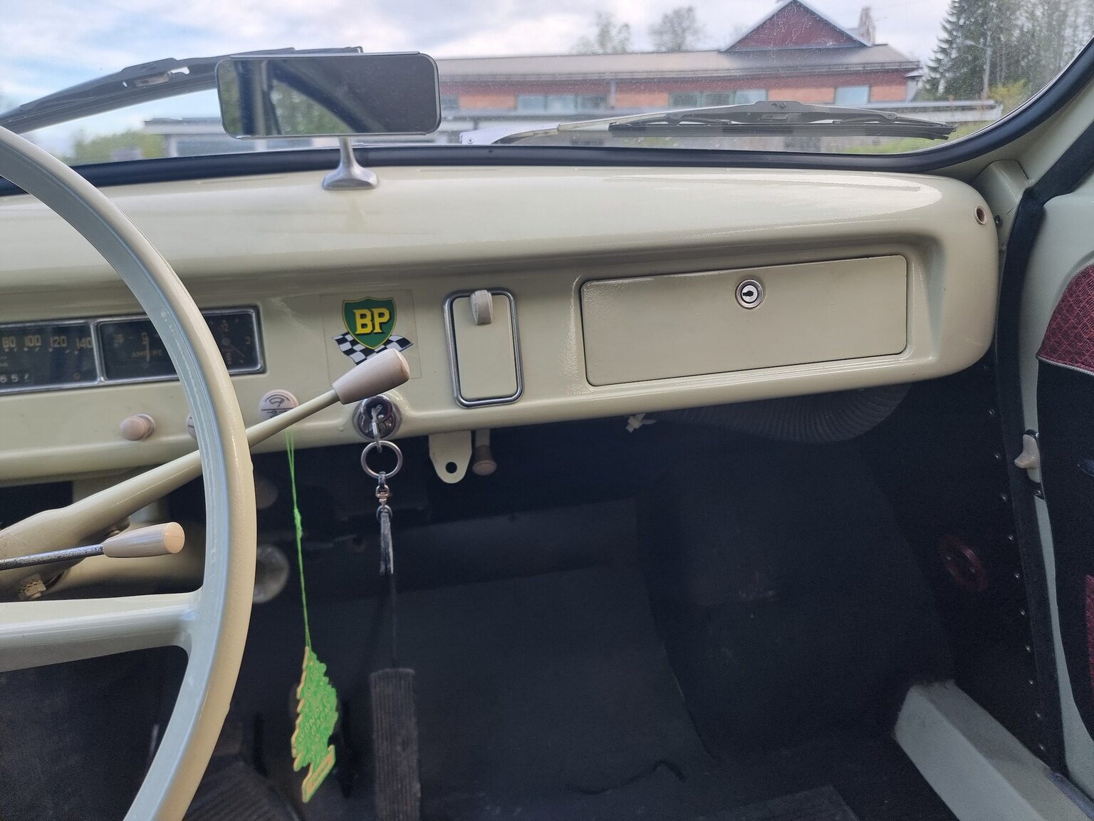 Innenraumfoto von 1959 SAAB 93B Deluxe