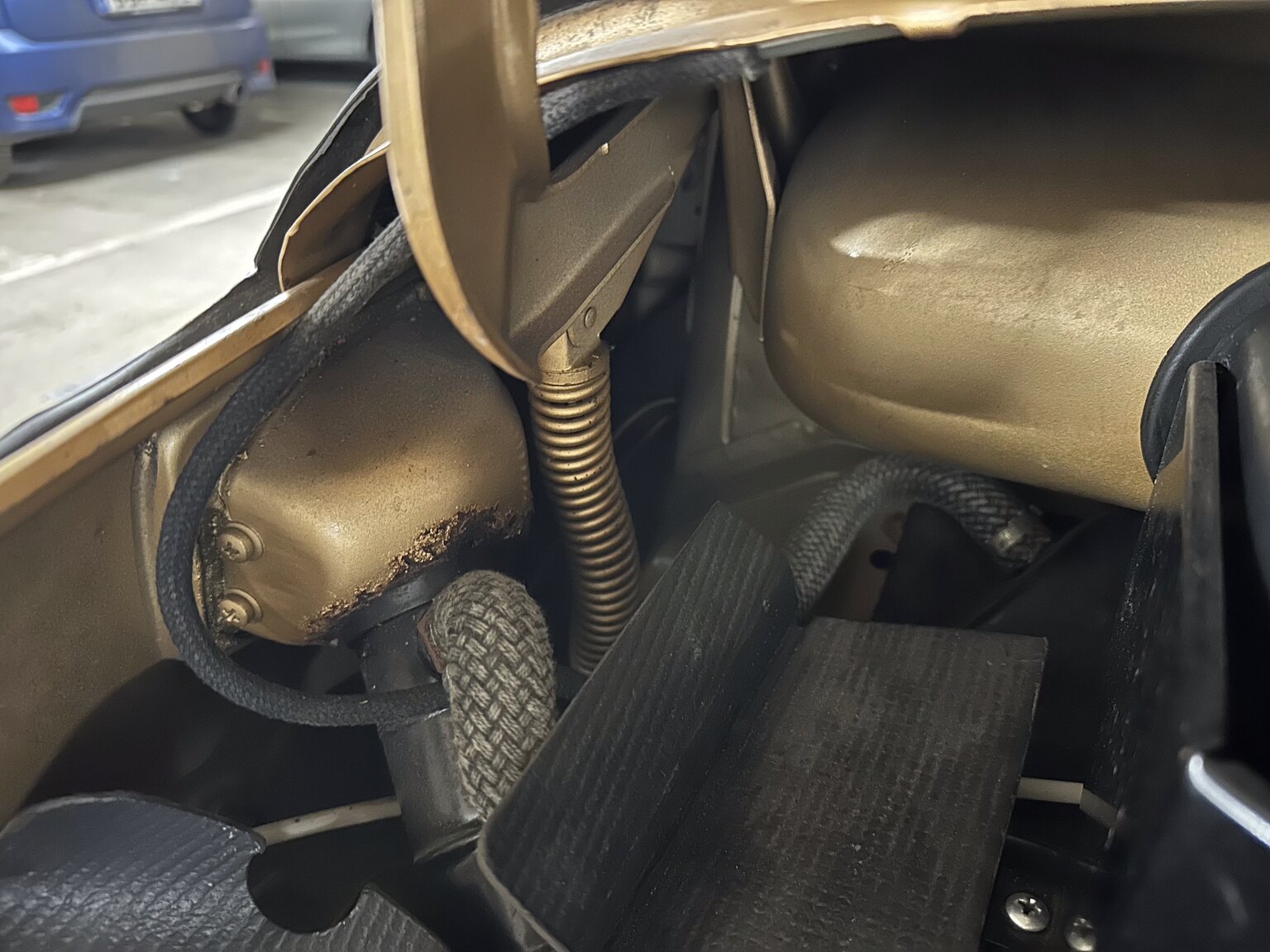 Interiörbild 1973 Volkswagen 1303S
