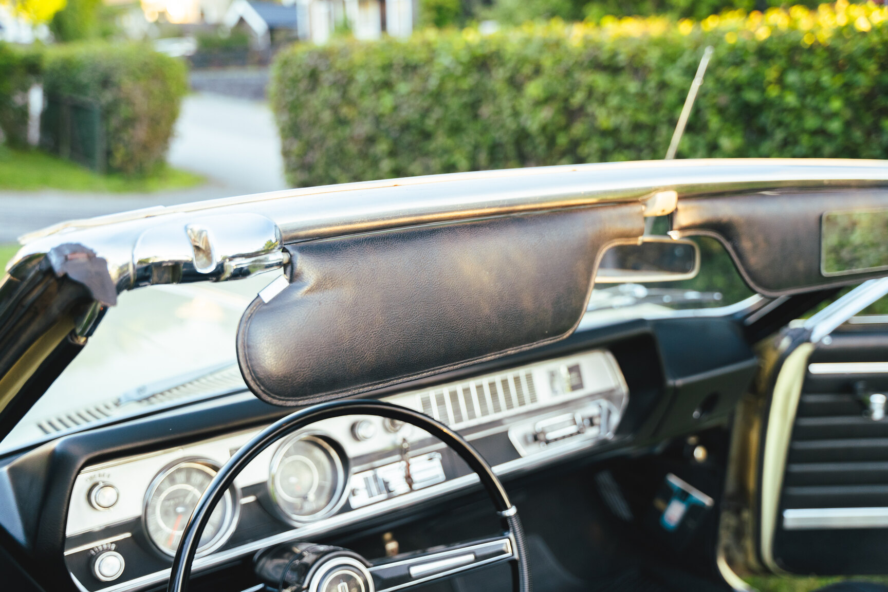 Interiörbild 1967 Oldsmobile Cutlass Supreme Cabriolet