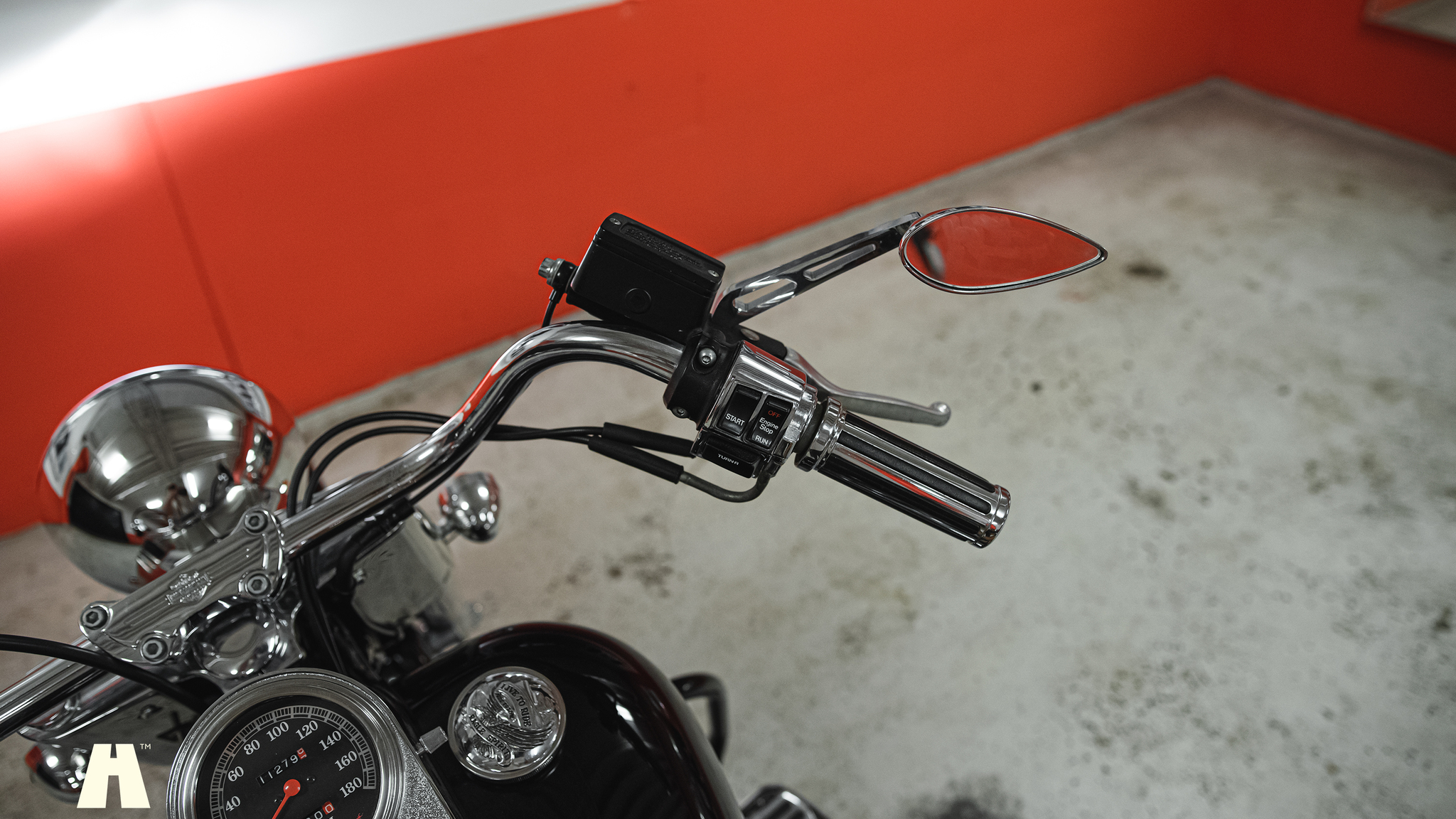 Exteriörbild på 1990 Harley Davidson Heritage Softail Classic Custom