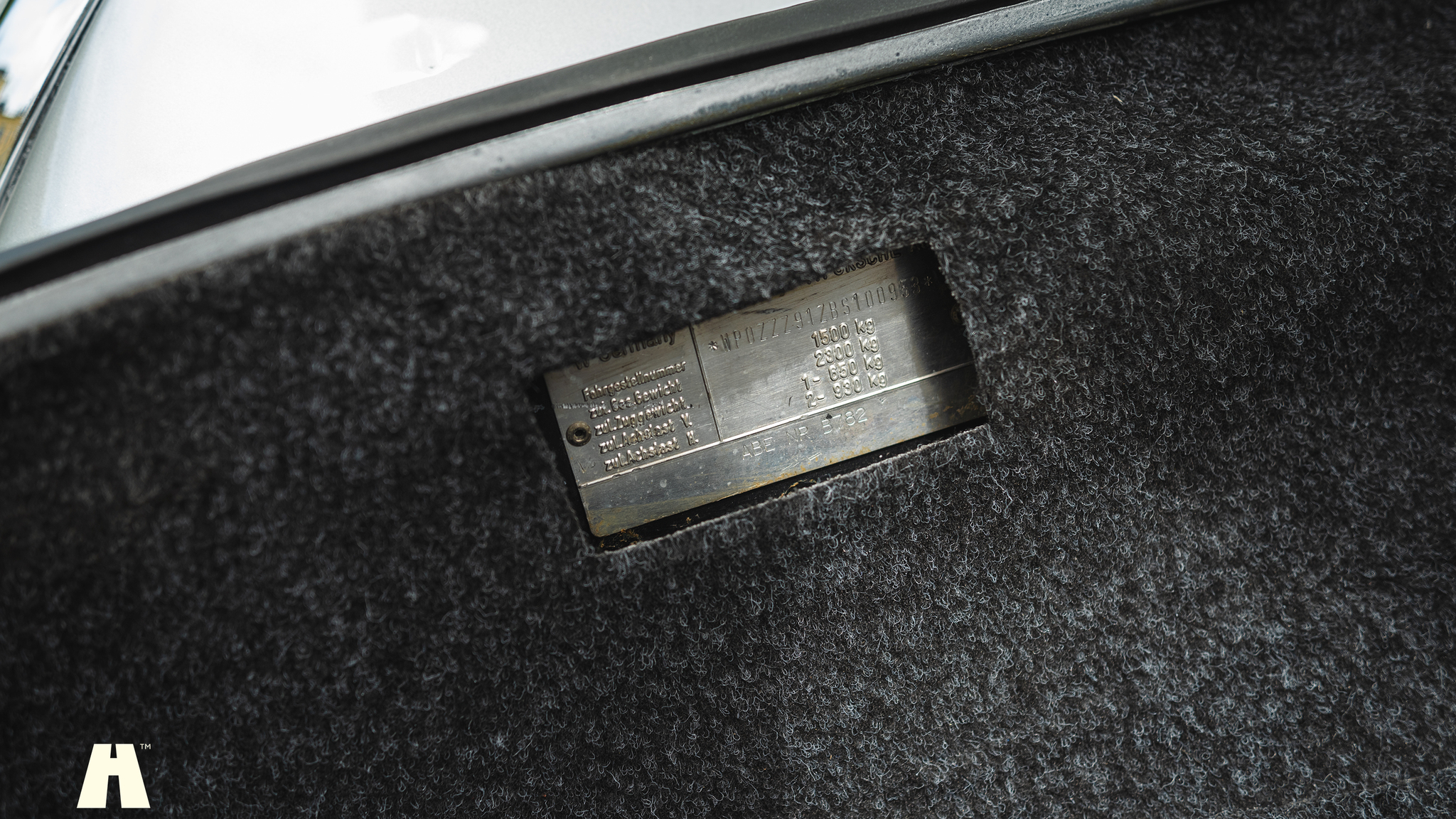 Interiörbild 1981 Porsche 911 SC Backdate