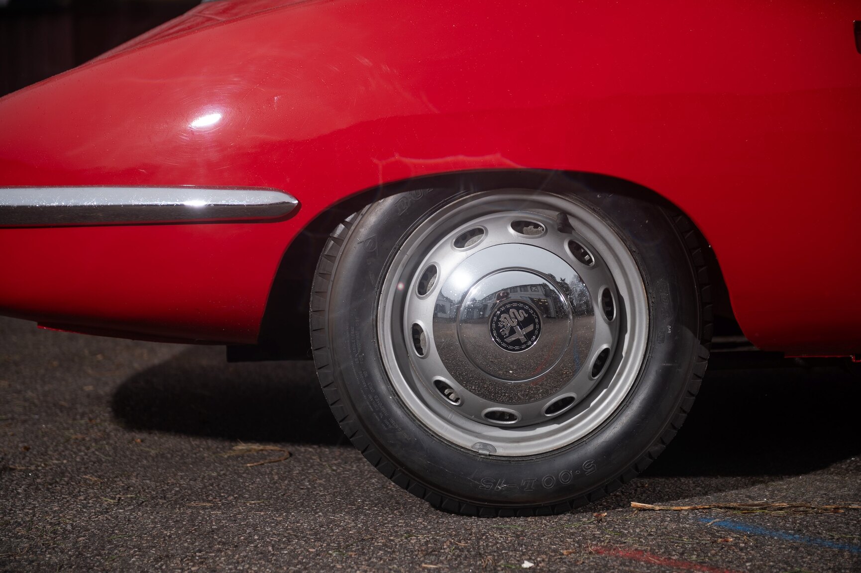 Exteriörbild på 1962 Alfa Romeo Giulietta 1300 SS