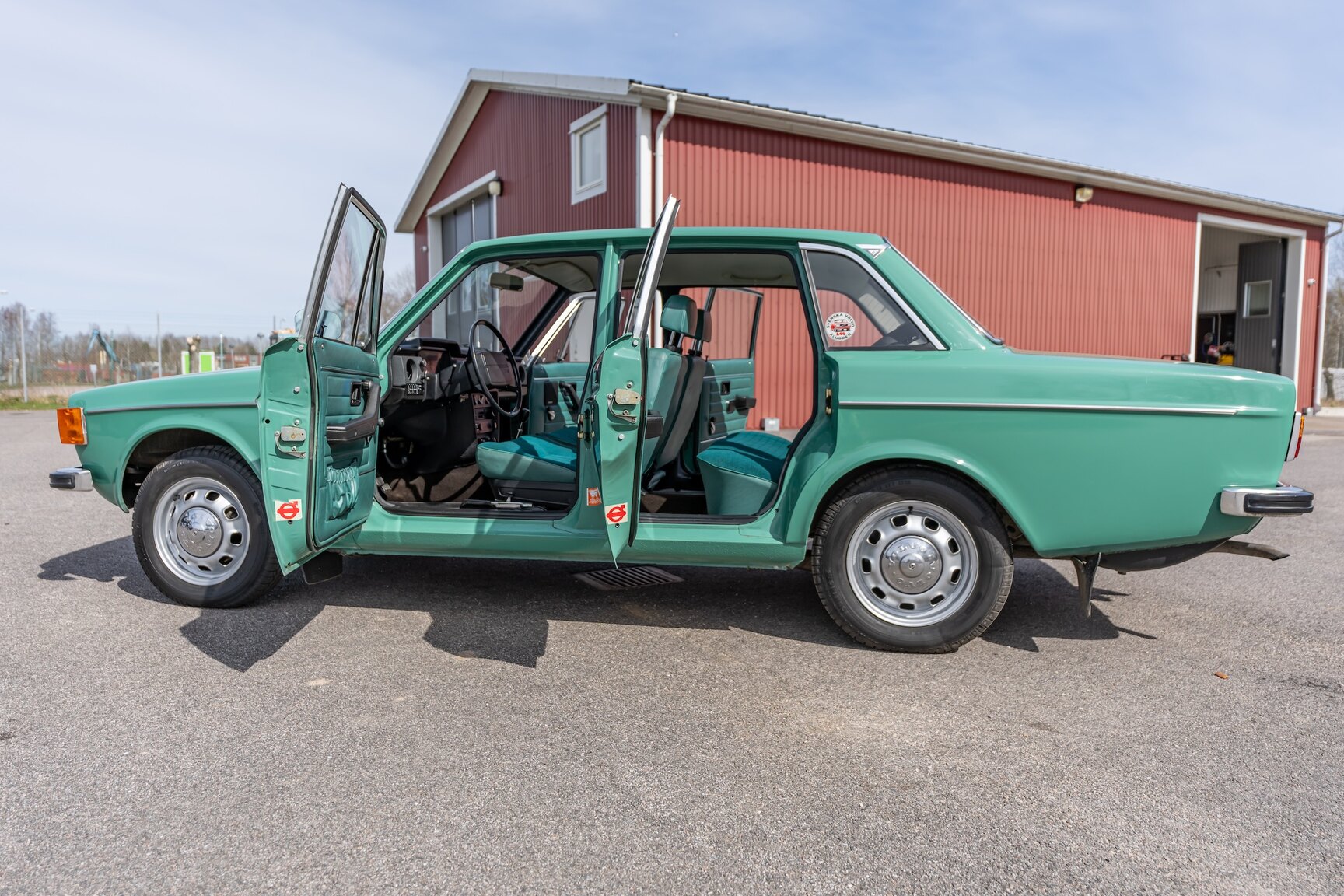 Innenraumfoto von 1973 Volvo 144