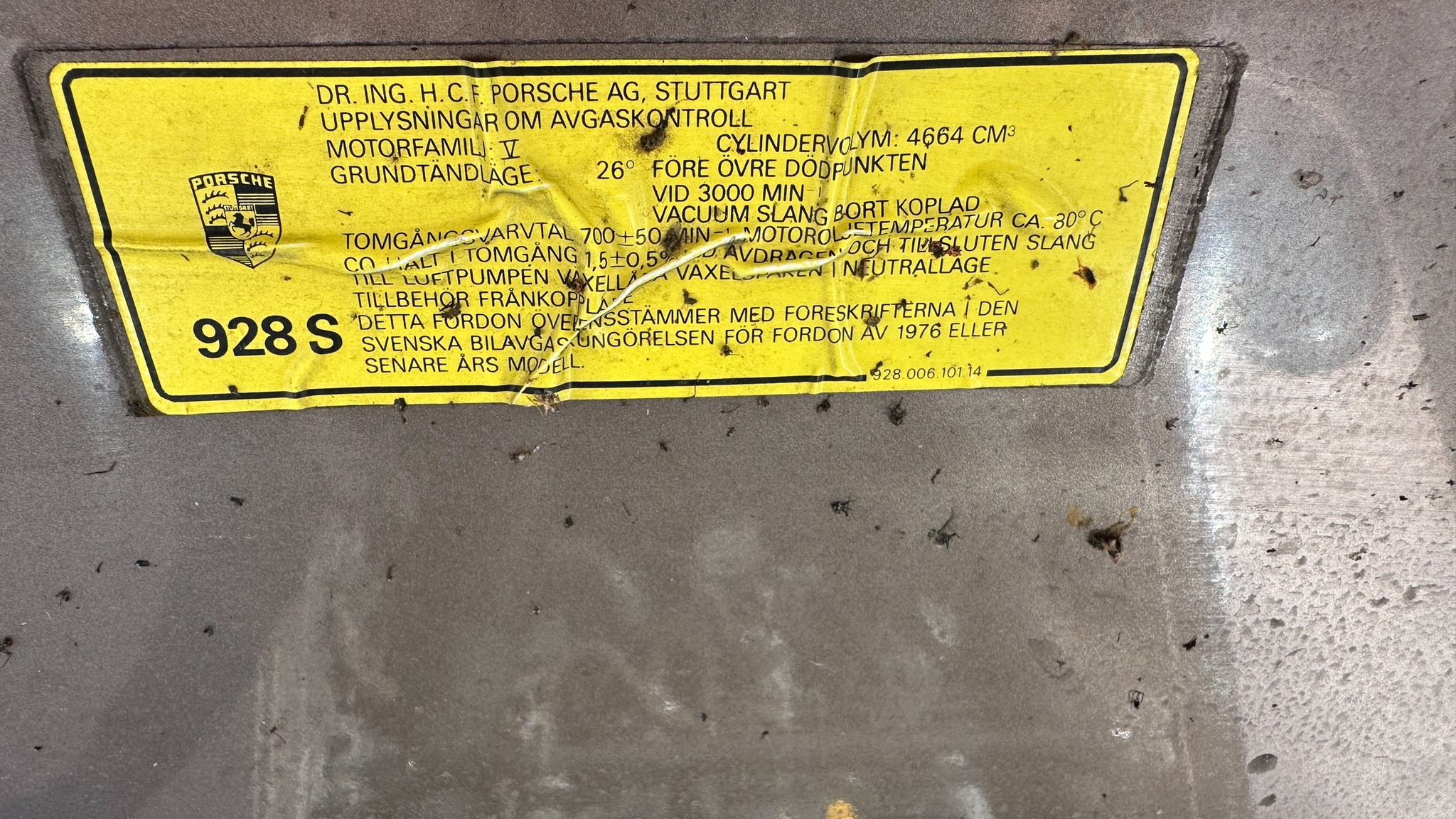 1983 Porsche 928 S (6), Mekanik