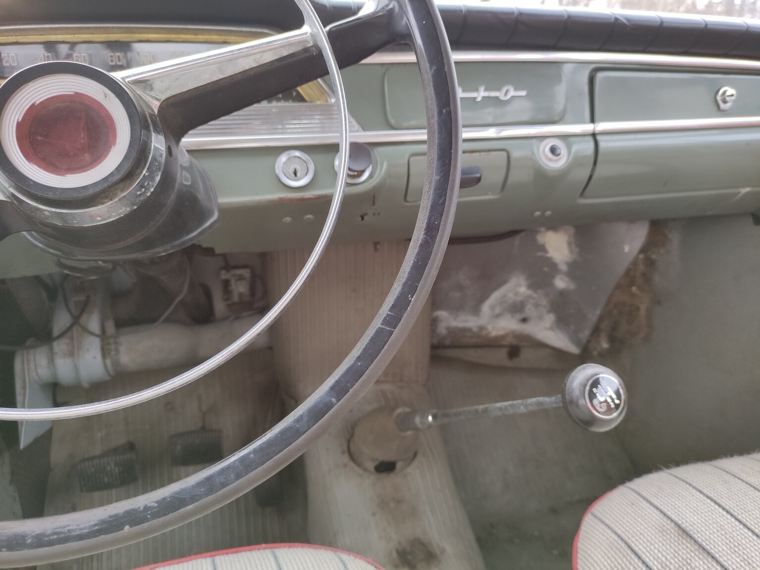 Interiörbild 1960 Volvo P210 Duett