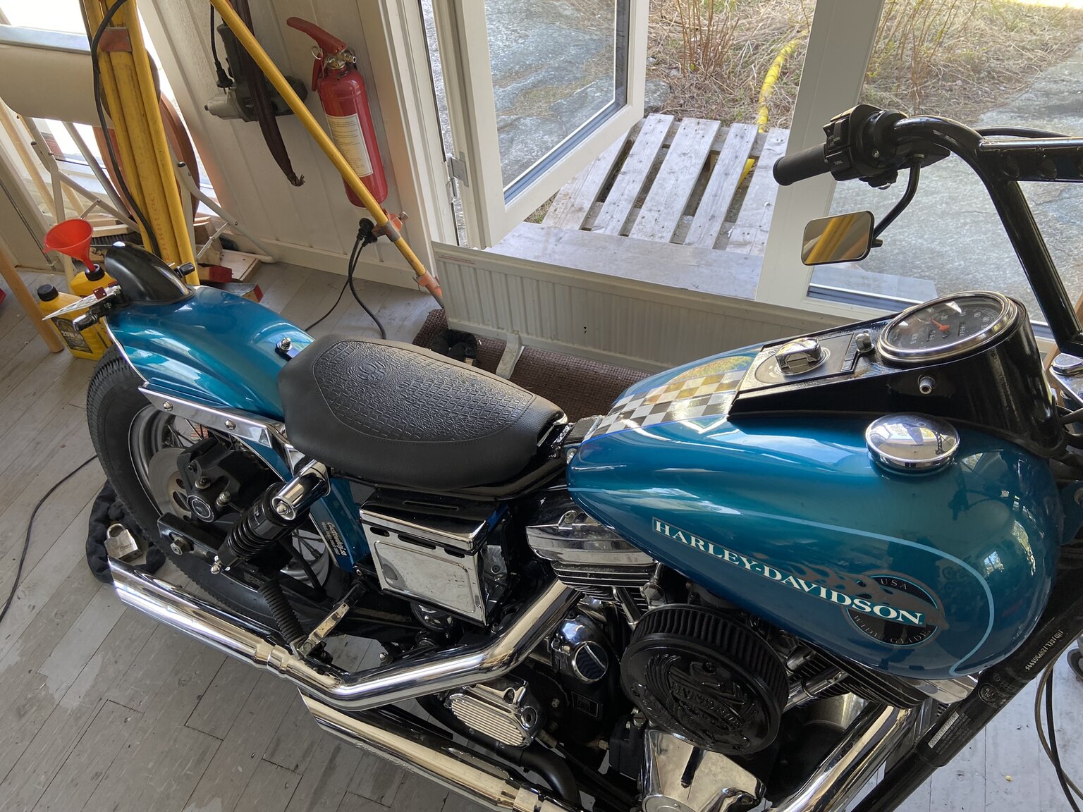 Exteriörbild på 1994 Harley-Davidson FXDWG Wide glide (44)