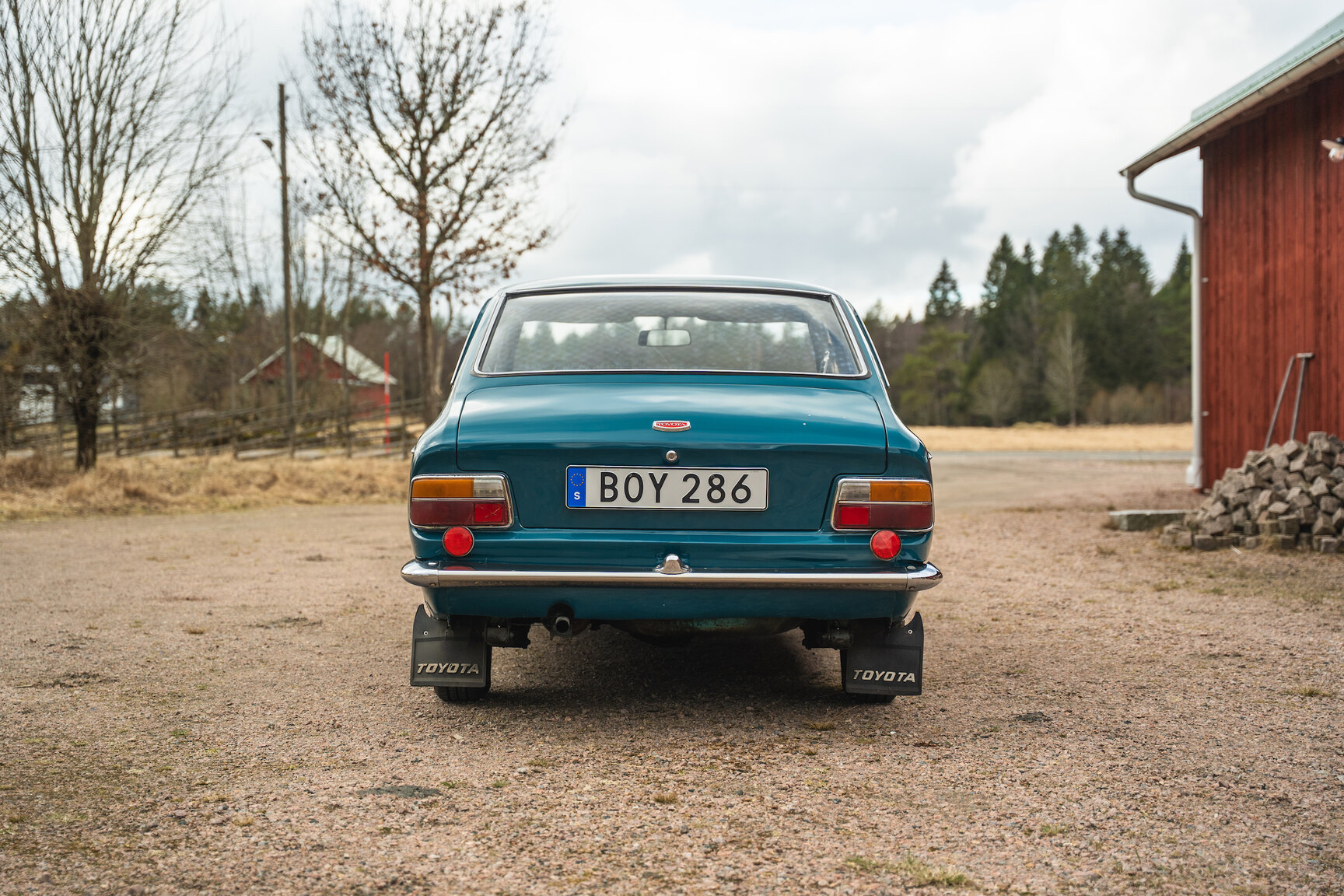 Exteriörbild på 1969 Toyota Corolla Coupé