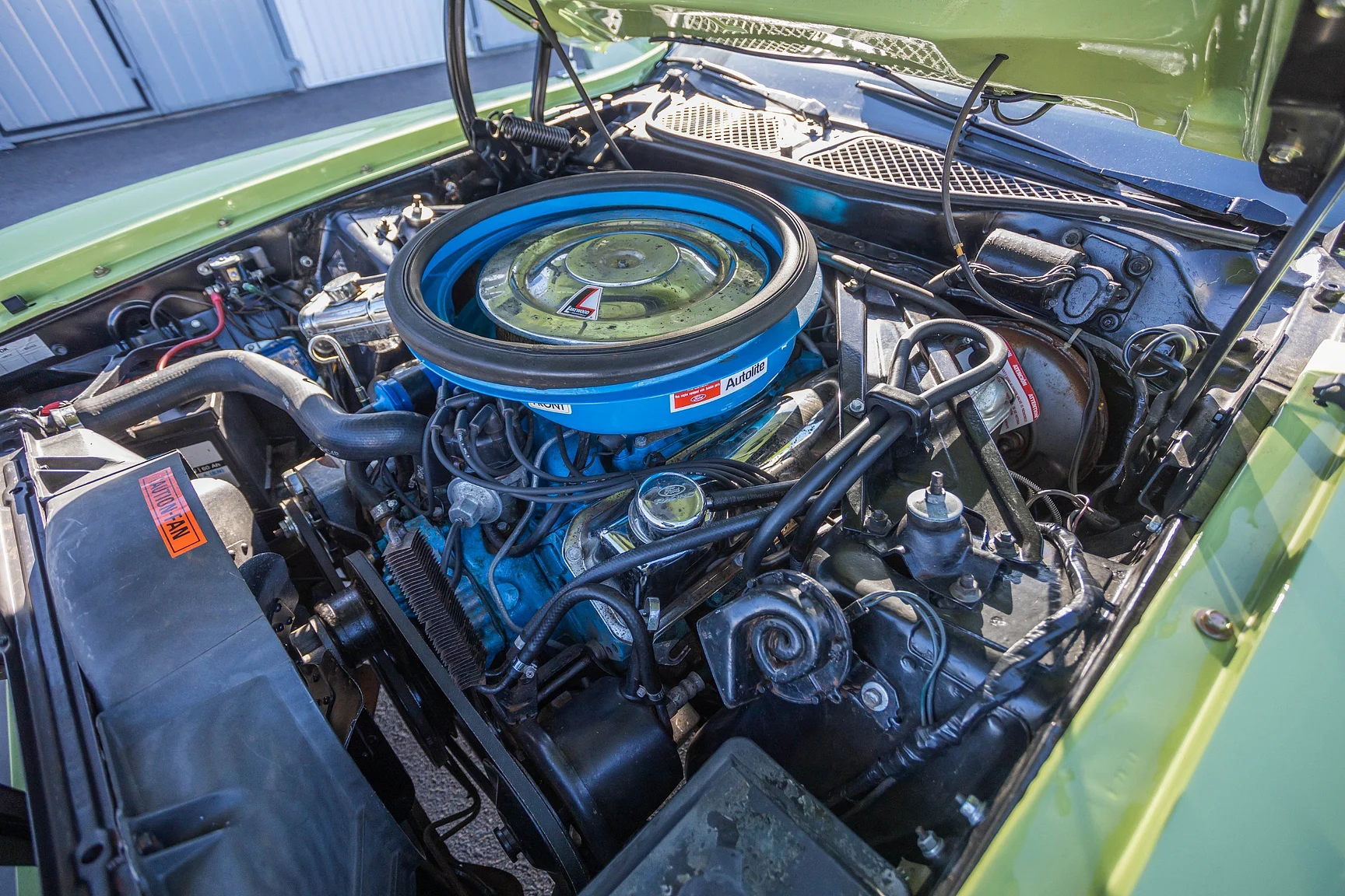 1971 Ford Mustang Mach 1 351cui (2), Mekanik