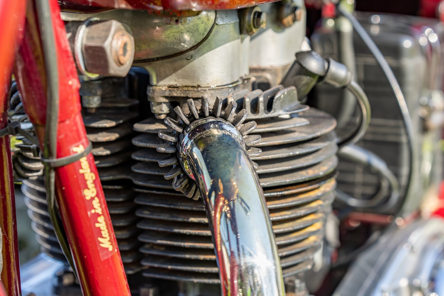 Image of 1954 Ariel FH 650 Huntsmaster Twin mechanics