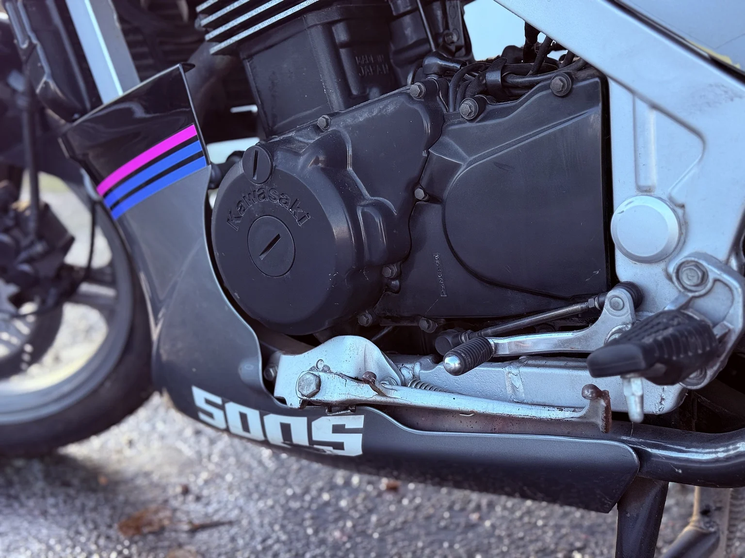 Exterior image of 1991 Kawasaki EX500 Ninja (30)