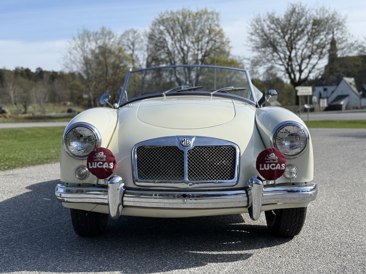Exteriörbild på 1959 MG MGA 1500