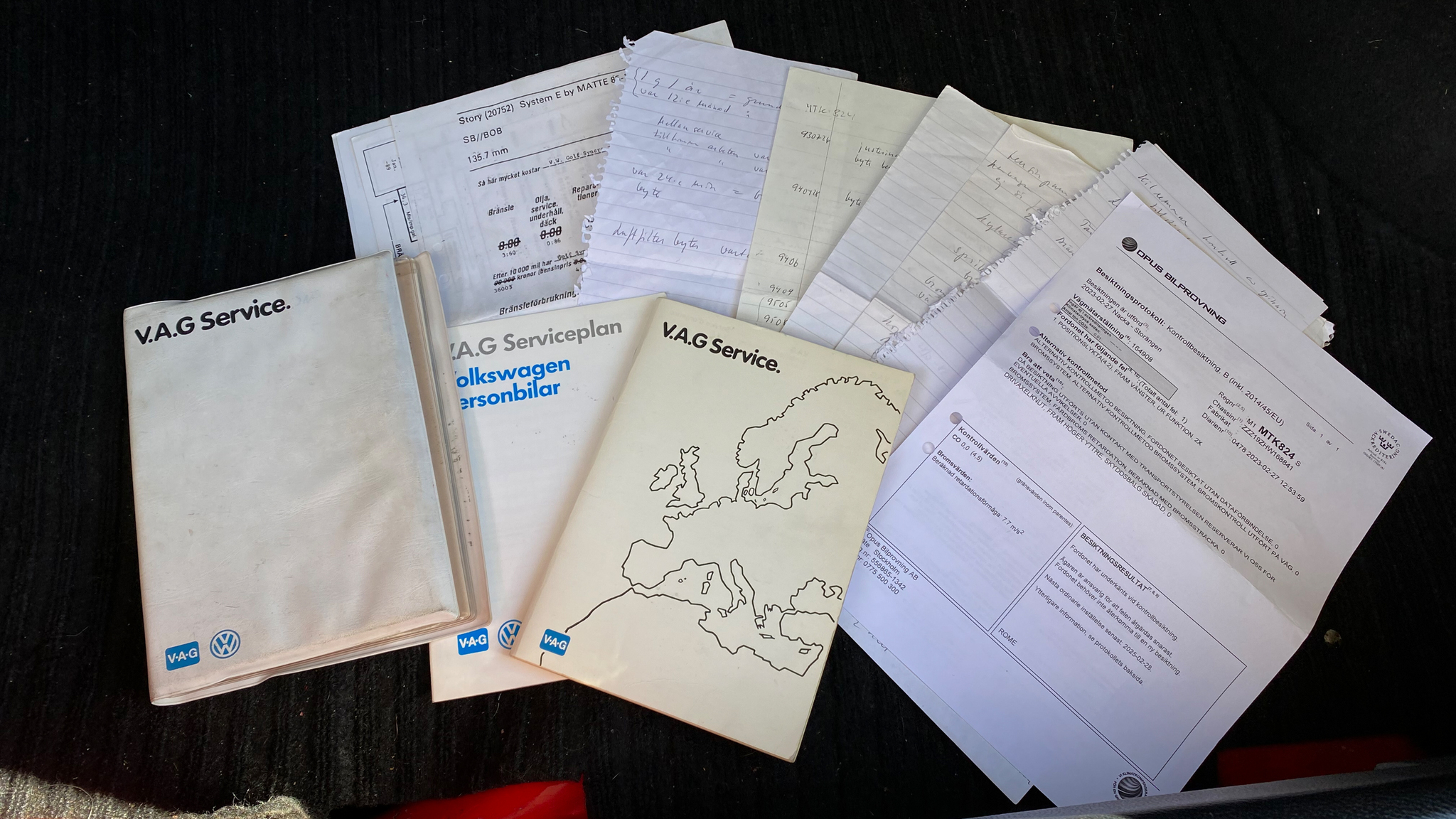 Documentation for 1987 Volkswagen Golf CL Syncro