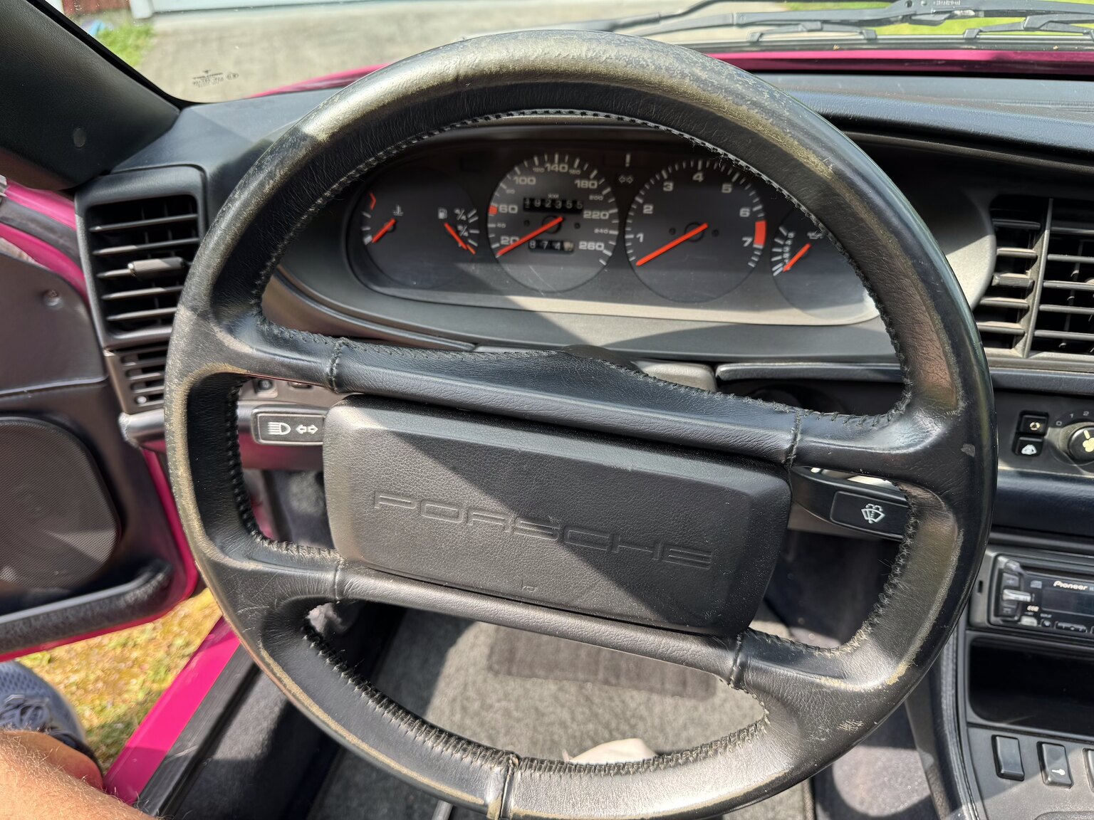 Interior image of 1990 Porsche 944 S2 Convertible
