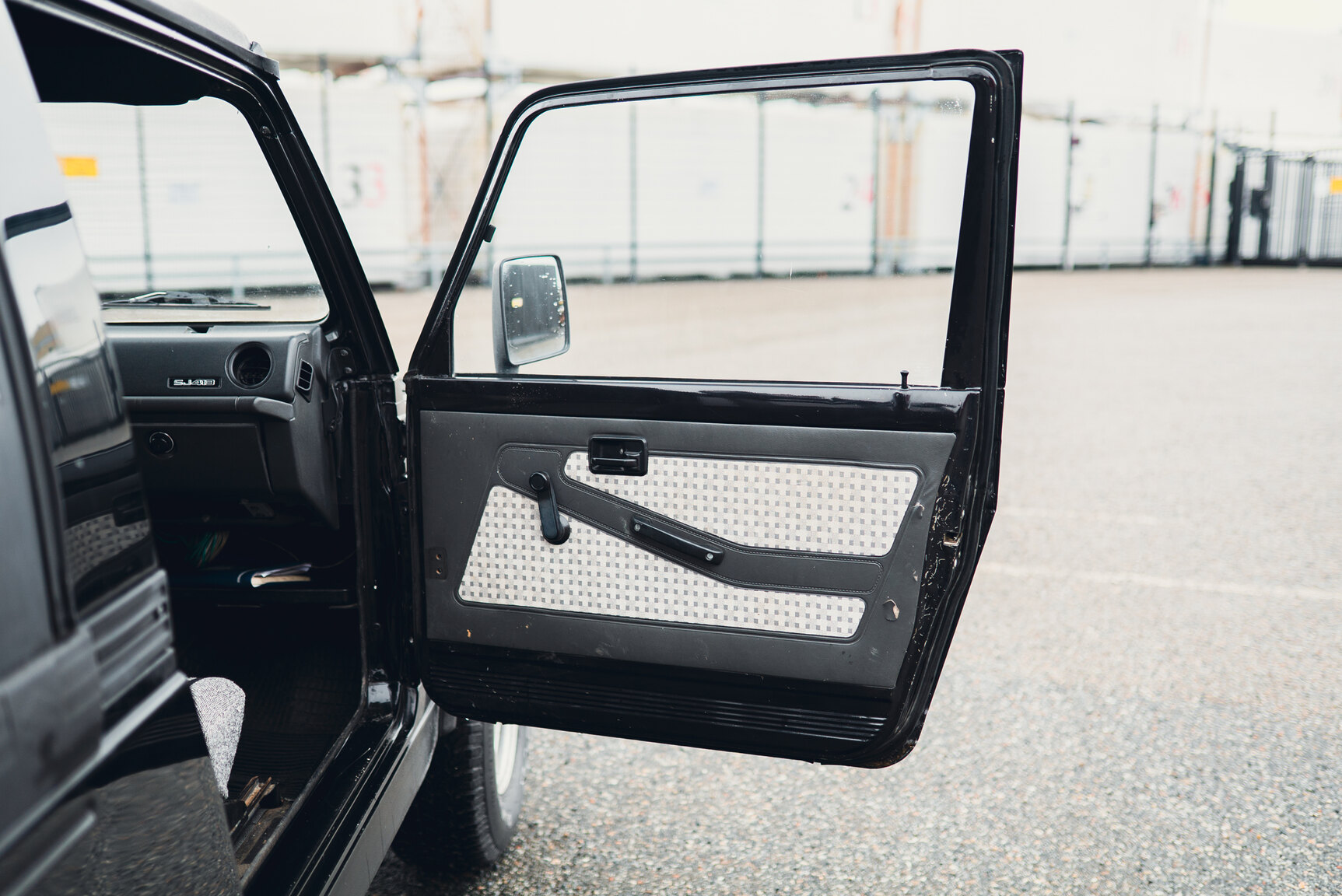 Interiörbild 1987 SUZUKI SJ 413 W Samurai 