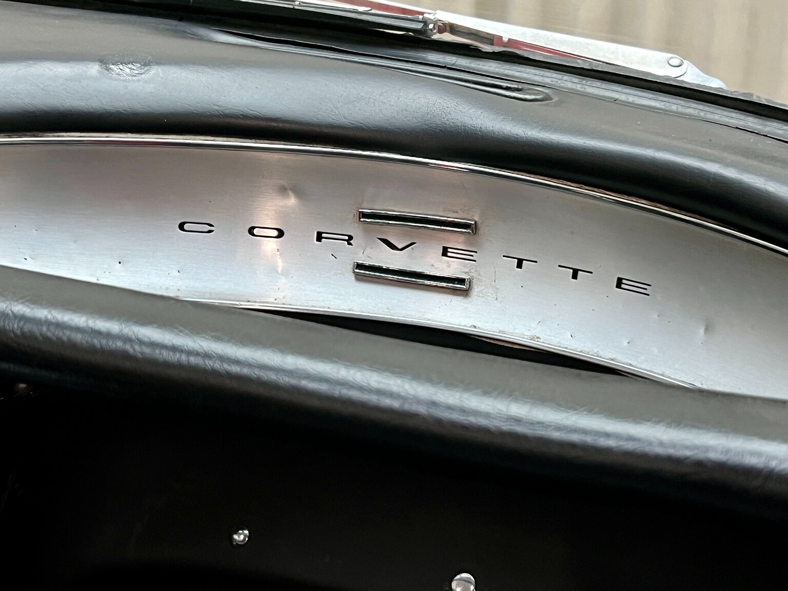 Interiörbild 1960 Chevrolet Corvette C1