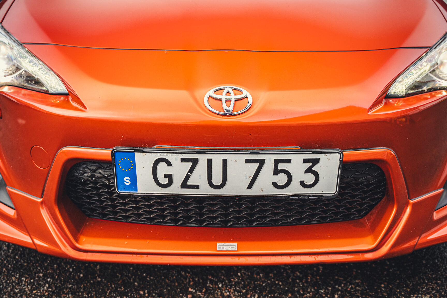 Exteriörbild på 2015 Toyota GT86 TRD-edition - Ett sista race
