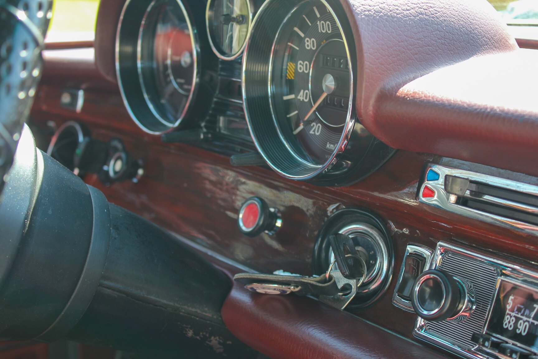 Interiörbild 1972 Mercedes-Benz 300 SEL 3.5