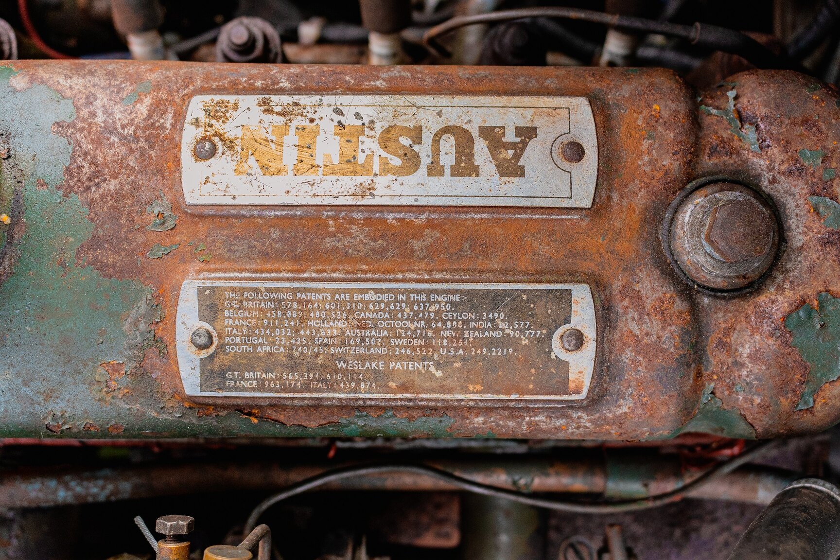 1955 Austin A50, Mekanik