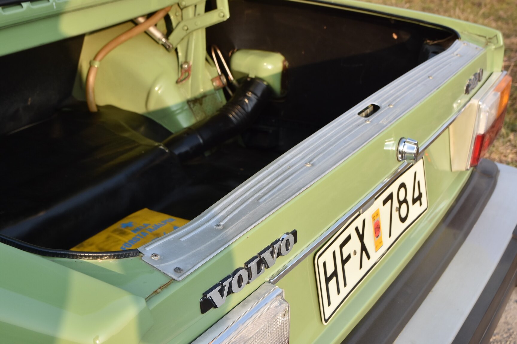 Interiörbild 1975 Volvo 242