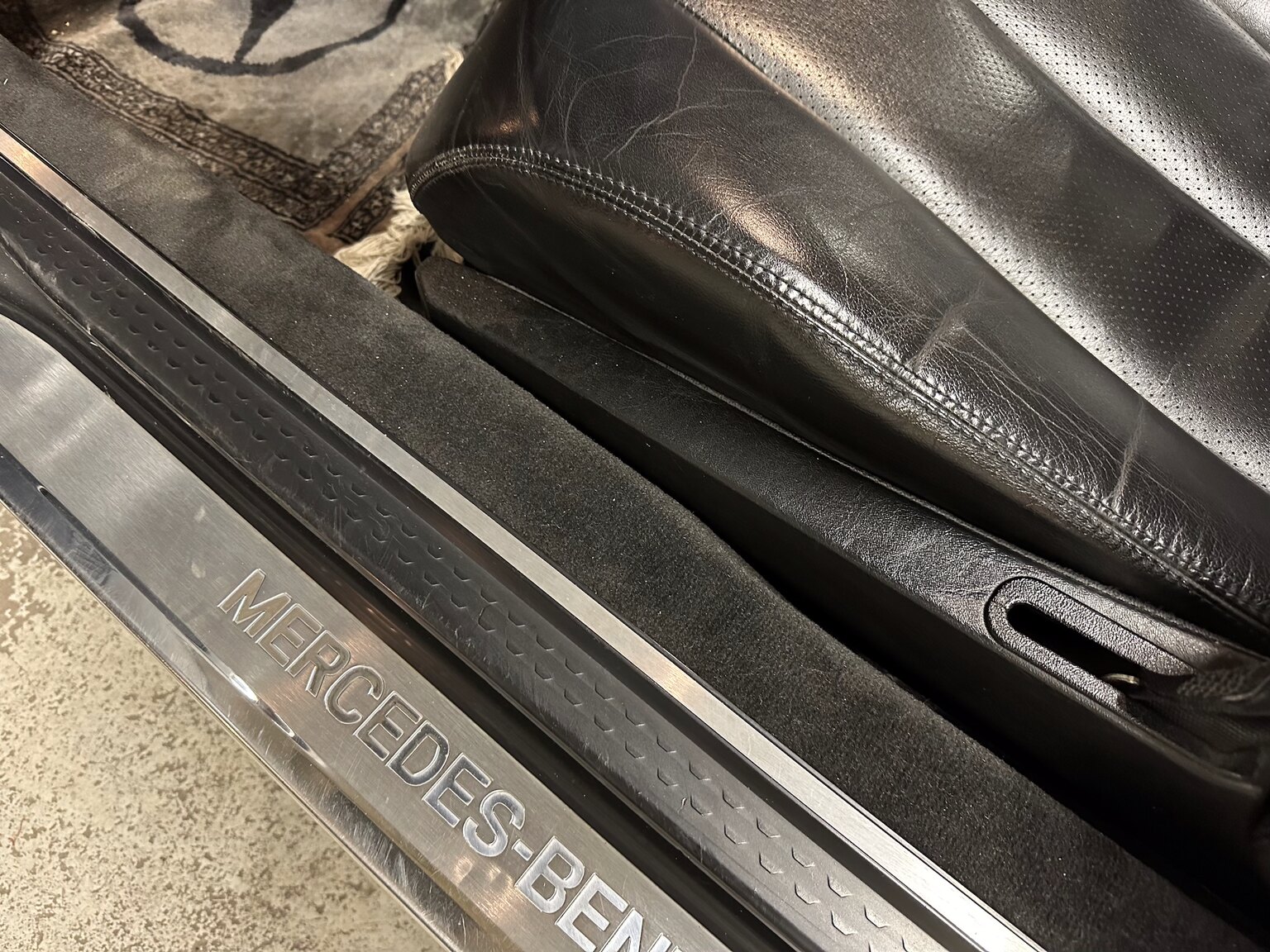 Interiörbild 1993 Mercedes-Benz SL 320